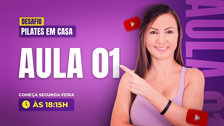 🏡 DESAFIO GRATUITO PILATES EM CASA | AULA 01 | PROFª VANESSA DE ANDRADE 💞