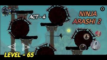 Ninja Arashi 2 Act 4 Level 65 | without dying #ninjaarashi2 #gamingbro