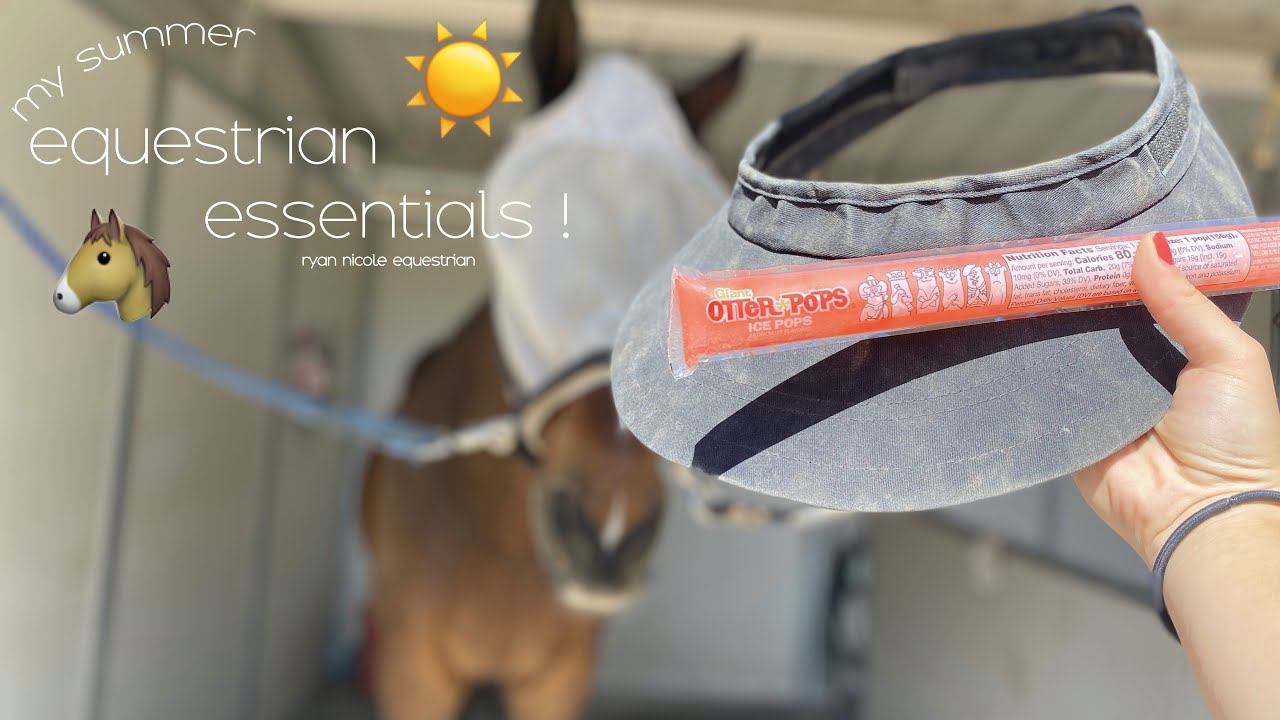 summer 2020 equestrian essentials !!
