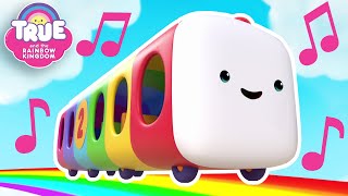 Wheels on the Bus Song 🚌 Music Videos for Kids + Full Episodes 🌈 True and the Rainbow Kingdom 🌈