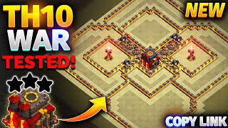 EPIC TH10 WAR BASE + PROOF! | CoC Town Hall 10 ANTI 2 STAR WAR/CWL BASE + LINK | Clash of Clans