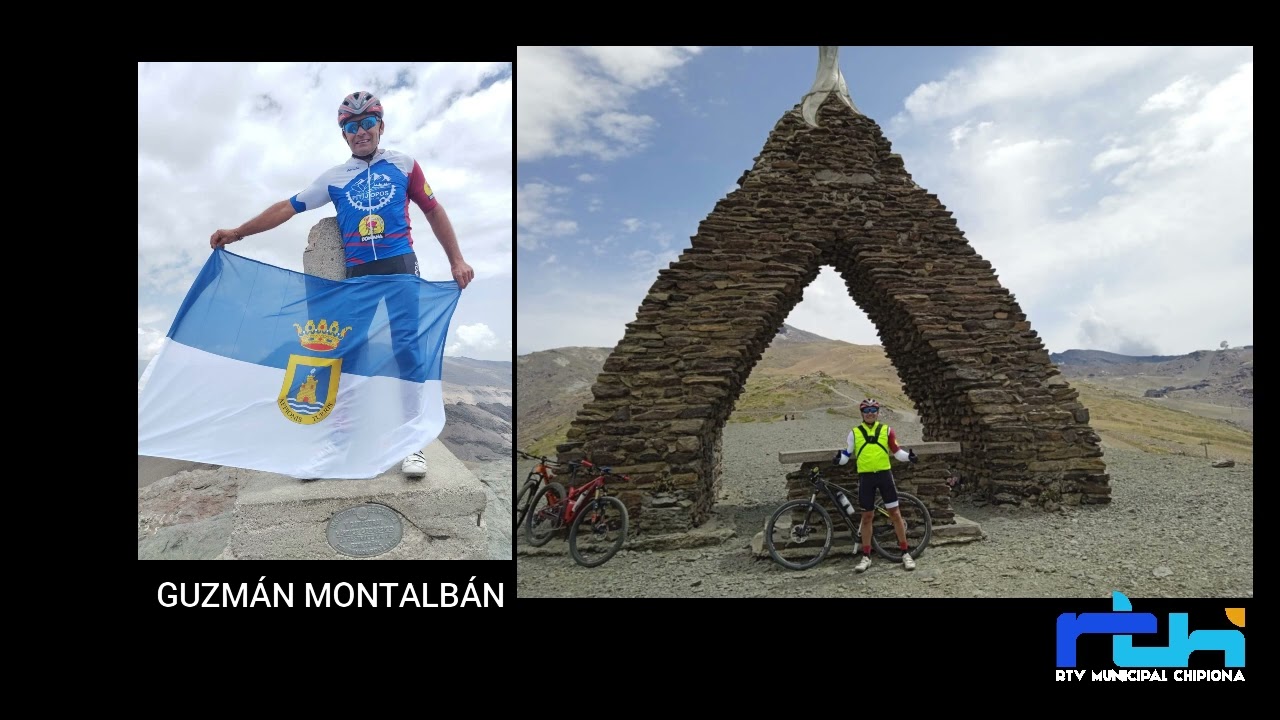 La Grada. El reto en bicicleta en el pico del Veleta del Chipionero Guzmán Montalbán.