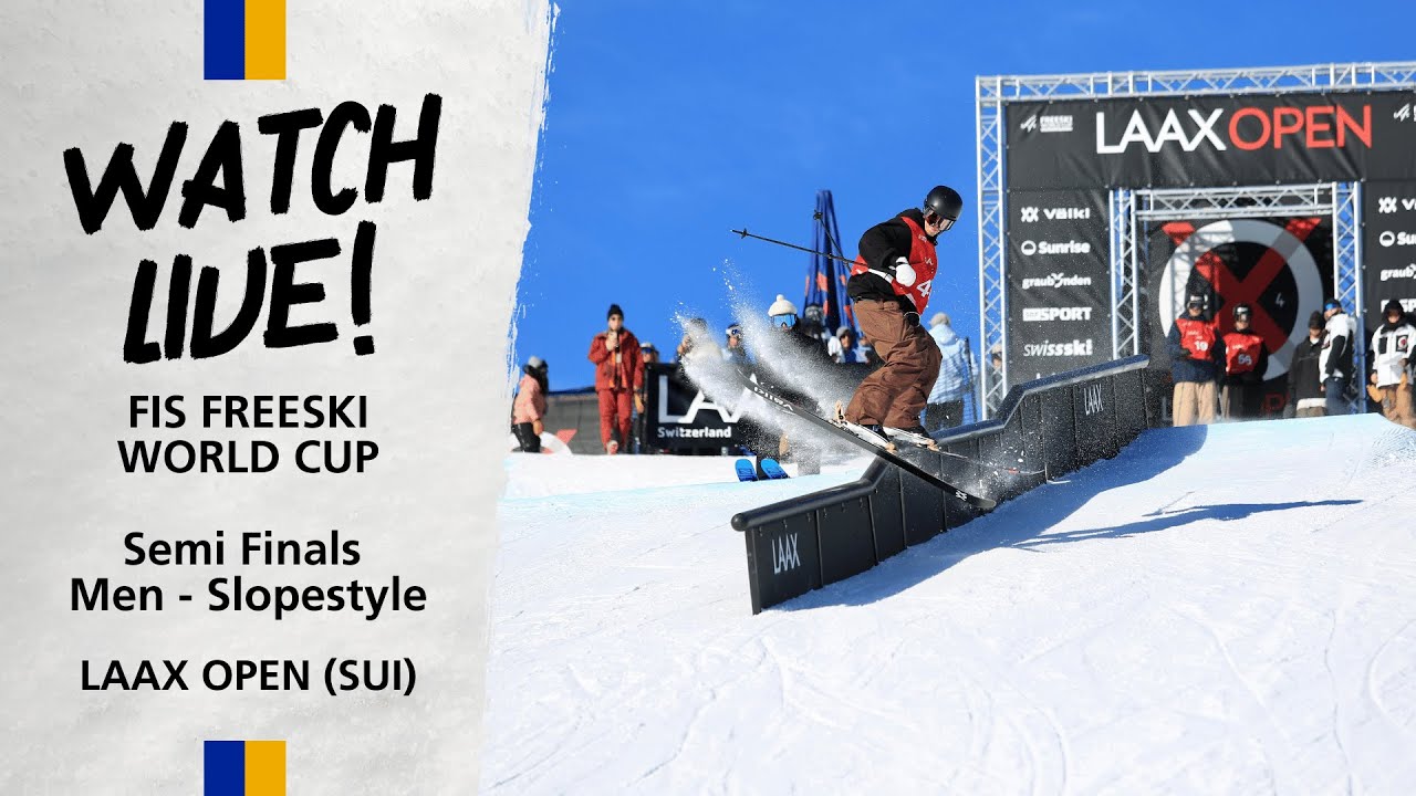 Lars Ruchti LIVE LAAX OPEN: FIS Freeski World Cup - Men Slopestyle Semifinals | FIS ...