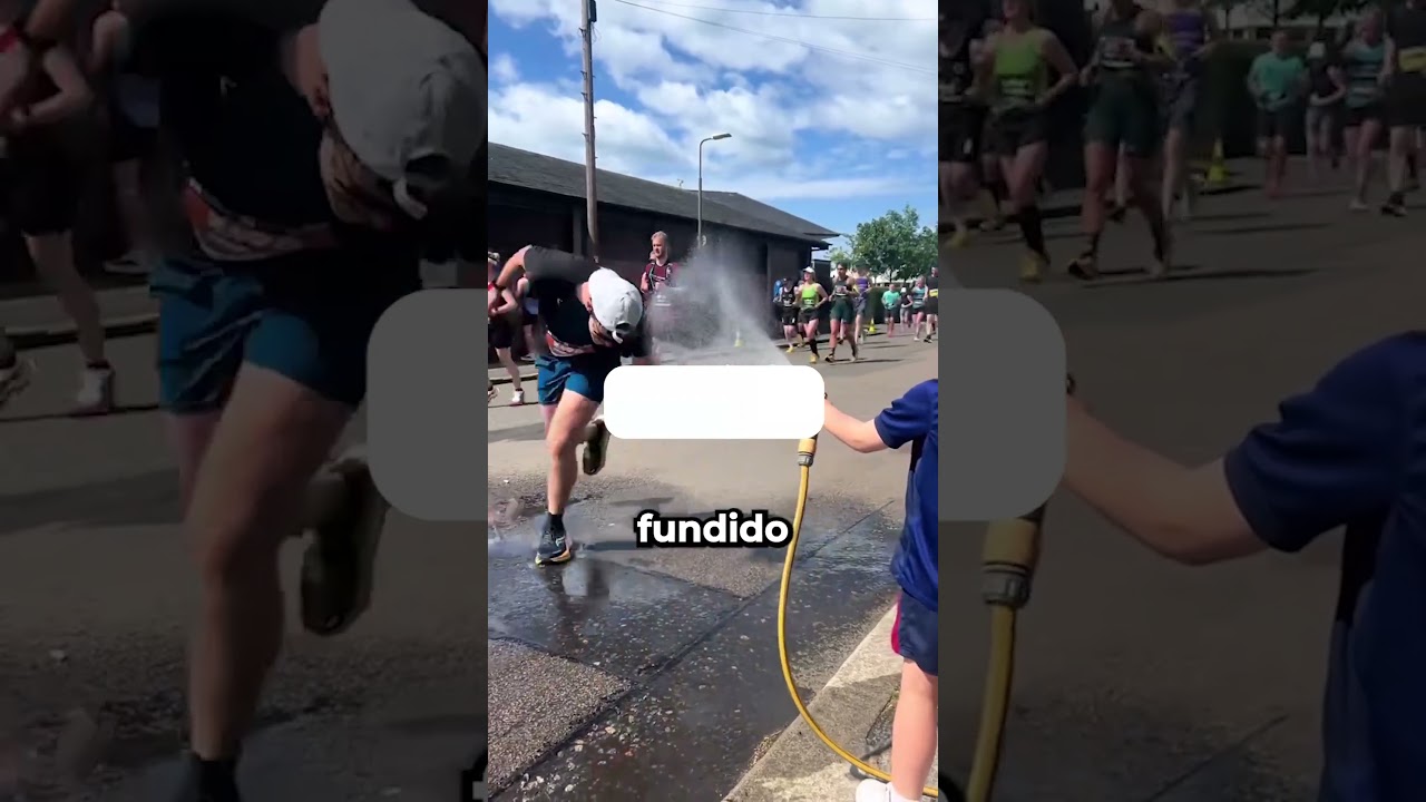 Este Niño Se Convirtió En El Héroe De La Carrera 💦