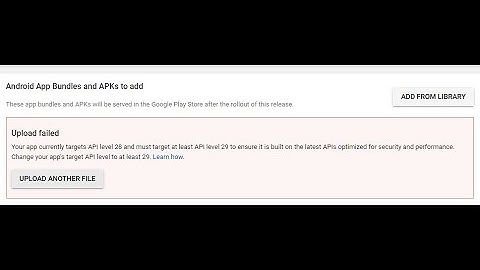 API level 28 Error with Google play ( Unity Engine)