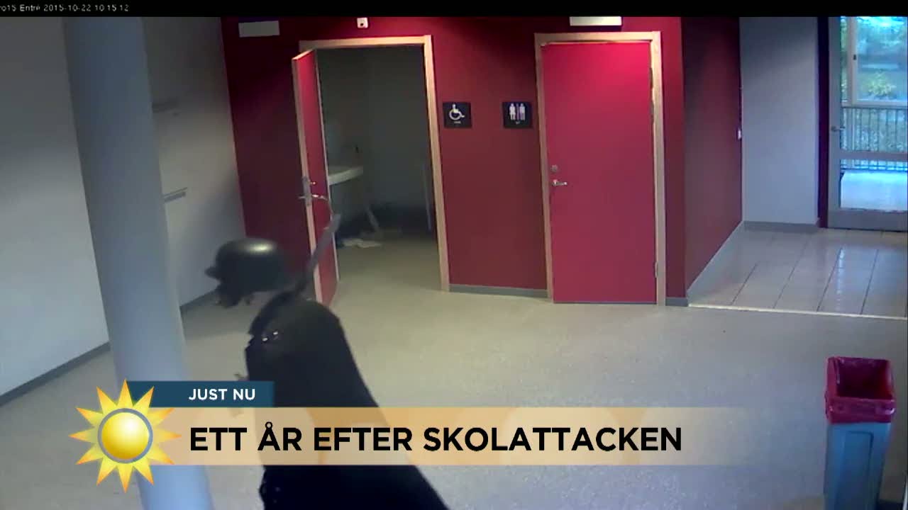 Ett år efter skolattacken - Nyhetsmorgon (TV4)
