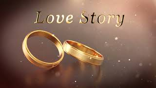 1.31 Свадебные Футажи.  Love Story ( Золотые Кольца )