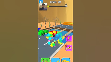 Shape Shifting Evolution Race 😯 Level 131 #shapeshifting #ytshorts #yutubeshorts