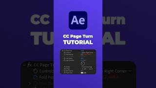 Create a Realistic Page Turn Effect in After Effects | CC Page Turn Tutorial 📖✨