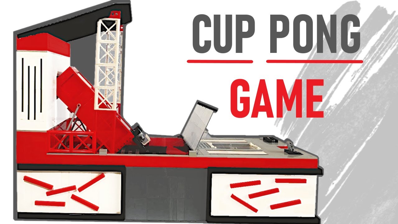 ⚪️LEGO Cup Pong Arcade Machine [Arcade Game] YouTube