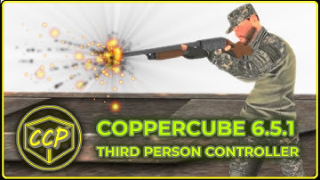 COPPERCUBE 6.5.1 | THIRD PERSON CONTROLLER TEST DEMO | PC WALKTHROUGH.