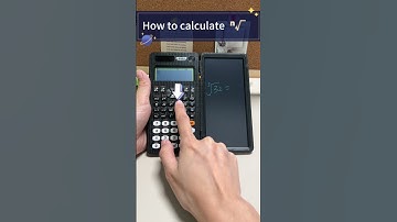 Scientific calculator tutorial #newyes #calculator #maths #math #school #coolest