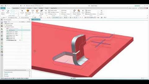 Siemens NX(1847) : Sheet Metal Rip.