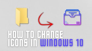 How to change icon in Windows 10.#windows10 screenshot 3