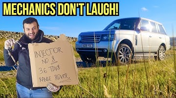 L322 Range Rover 3.6 TDV8 - No. 8 Fuel Injector Removal (Part 4)