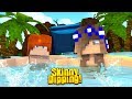 GOING SKINNY DIPPING WITH LITTLE LEO! w/Little Carly (Minecraft Roleplay).