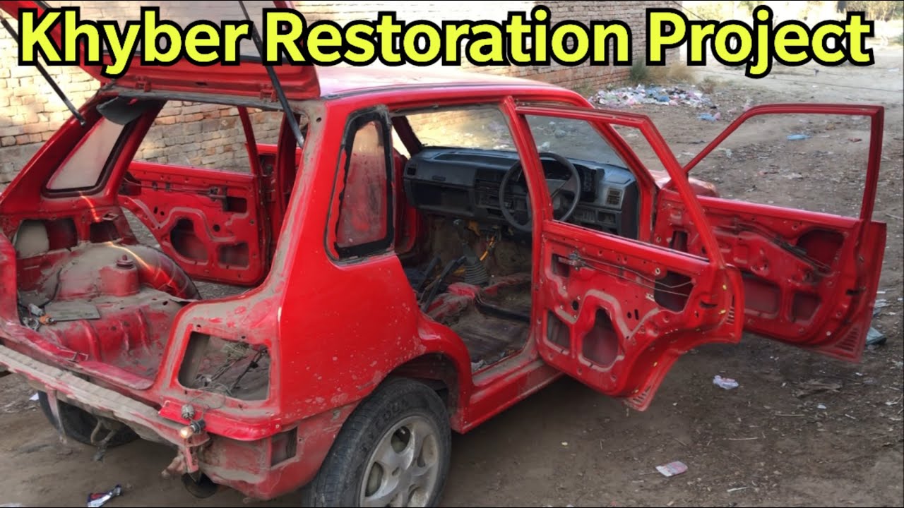 Suzuki Khyber Restoration Project. Car Restoration Project 