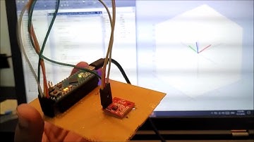 MPU 9250 data display on MATLAB