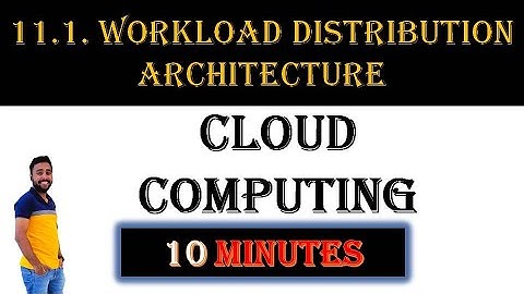 11.1. Workload Distribution Architecture