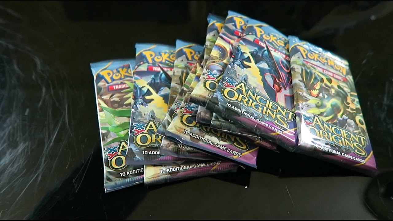 AMAZING PULLS! LETS GO!! | Pokemon Ancient Origins Booster Pack Openings