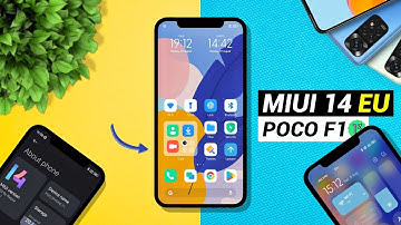 MIUI 14.0.1.0 EU Rom for POCO F1 - Android 13 Monet - Install & Review