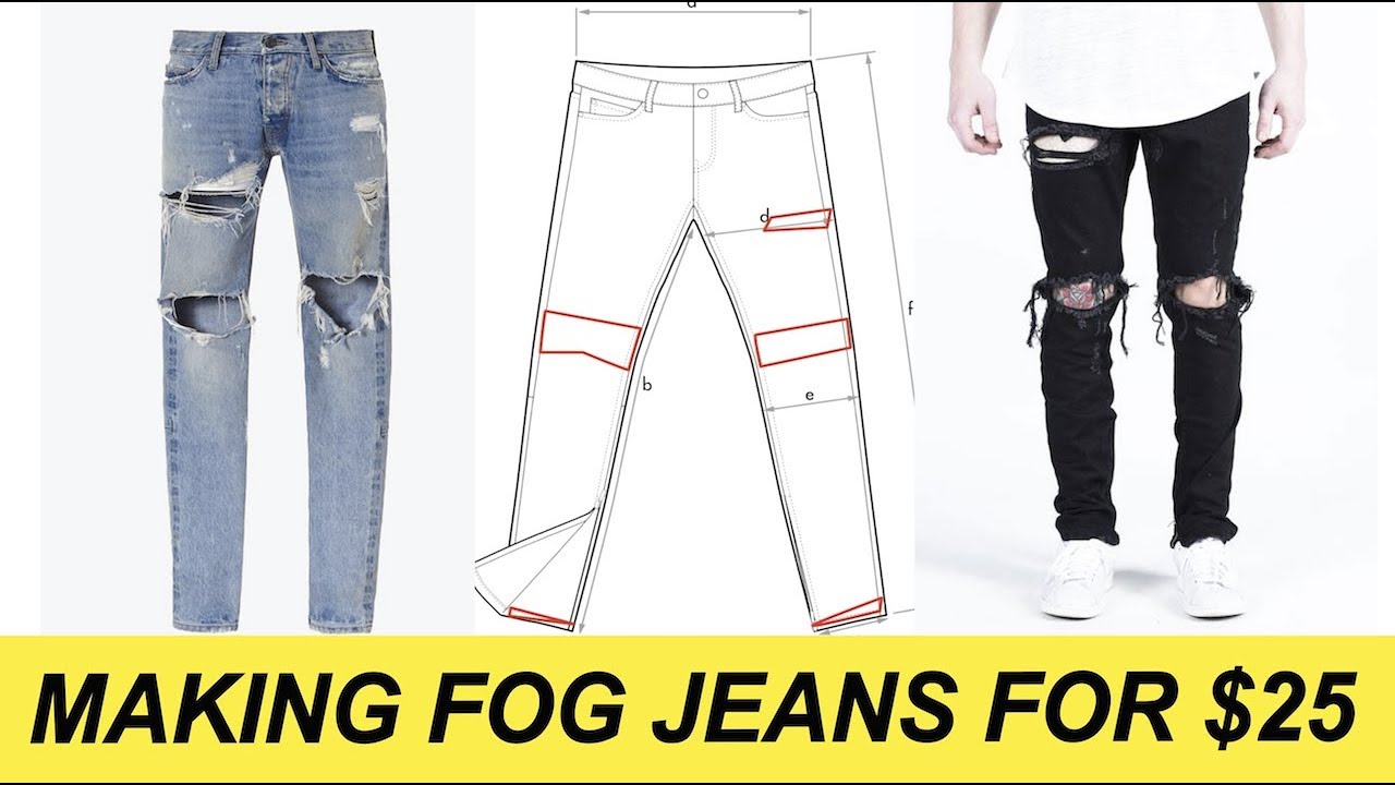 Jeans For.men|men's Slim Fit Ripped Jeans - Hip Hop Distressed Denim Pants