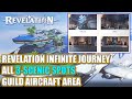 Revelation infinite journey all 3 scenic spots  guild aircraft area