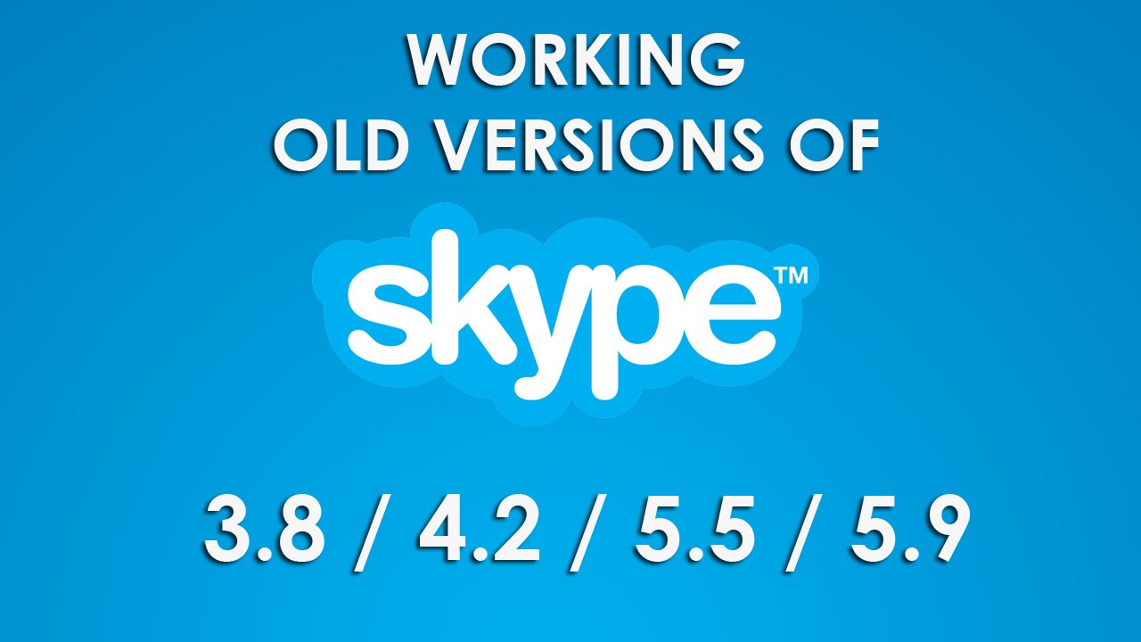 Skype Xp Old Version