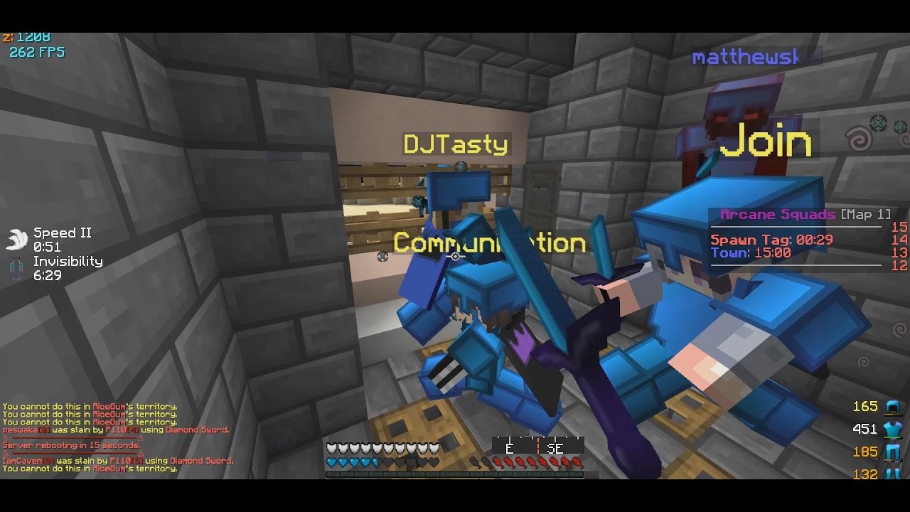 INVIS RAIDING RICEGUM (DJTASTY) (1 DTR OR RAIDABLE?!) - Arcane Squads [3]