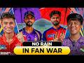 Rain can stop play but not FAN WAR | PBKS VS KKR Ep:10| IPL FAN WARS #slipsngully #ipl