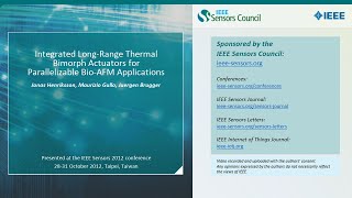 Integrated Long-Range Thermal Bimorph Actuators for Parallelizable Bio-AFM Applications