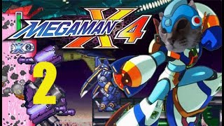 ME PASO LOS BOSSES RESTANTES😱 SIN AYUDA⁉‼  - MEGA MAN X4🔵| directo 2