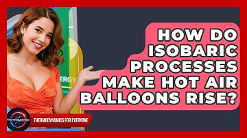 How Do Isobaric Processes Make Hot Air Balloons Rise? - Thermodynamics For Everyone