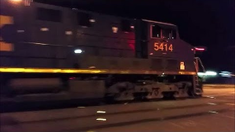 [CSX] 5414 Leads LO33-20 With 3 Screaming ES40DC