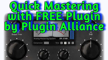 FREE Mastering VST Plugin by PLUGIN ALLIANCE - Brainworx bx_masterdesk Classic - Mastering Tutorial