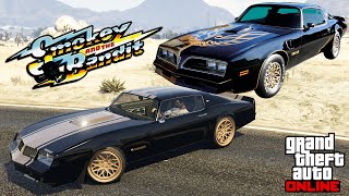 GTA 5 - Movie Build - SMOKEY AND THE BANDIT Firebird Trans AM - Phoenix Customization