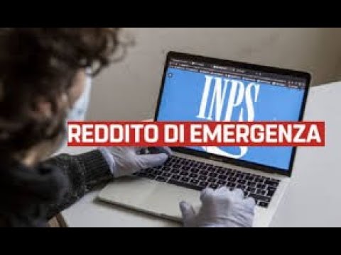 HOW TO APPLY FOR REDDITO DI EMERGENZA ON INPS WEBSITE