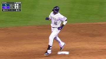 SEA@COL: Parker clubs his first career home run