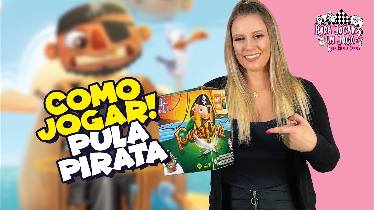 Jogo Pula Pirata - Estrela - Ri Happy