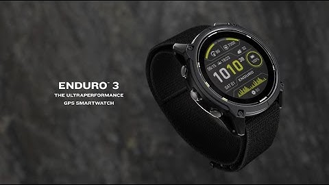 Enduro 3 | The Ultraperformance GPS Smartwatch | Garmin