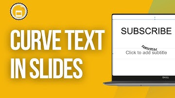How To Curve Text in Google Slides