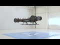 Cyclotech  demonstrator first free flight indoor