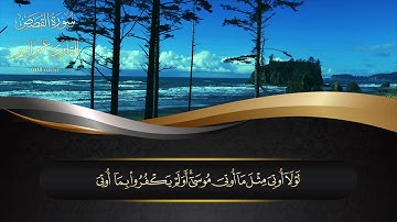 سورة القصص l HD l للقارئ عمر الزير رحمه الله