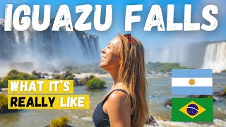 IGUAZÚ FALLS IN 2024: Argentina & Brazil Sides by Crosby Grace Travels 33,860 views 2 months ago 24 minutes