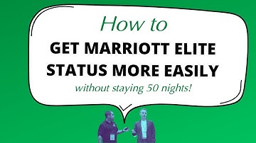 How to Get Marriott Elite Status More Easily (Without Staying 50 Nights)