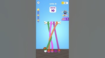 Tangle Master 3D Gameplay Level 55