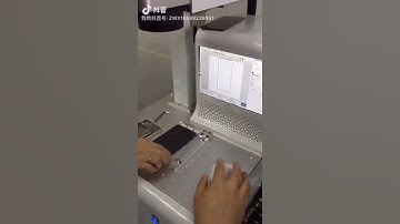 ZanWanXin New lcd laser repair machine with computer 20W for removing iphone X back cover glass
