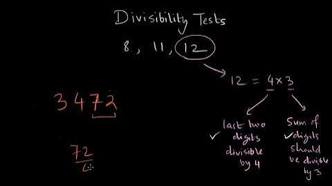 Divisibility tests of 8, 11 and 12 | Playing with numbers | NCERT math Class 6 | Khan Academy