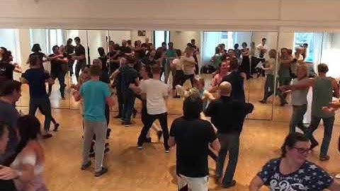 Zouk Flashmob Bremen 2017 - Training am 10.09.17. Rückansicht