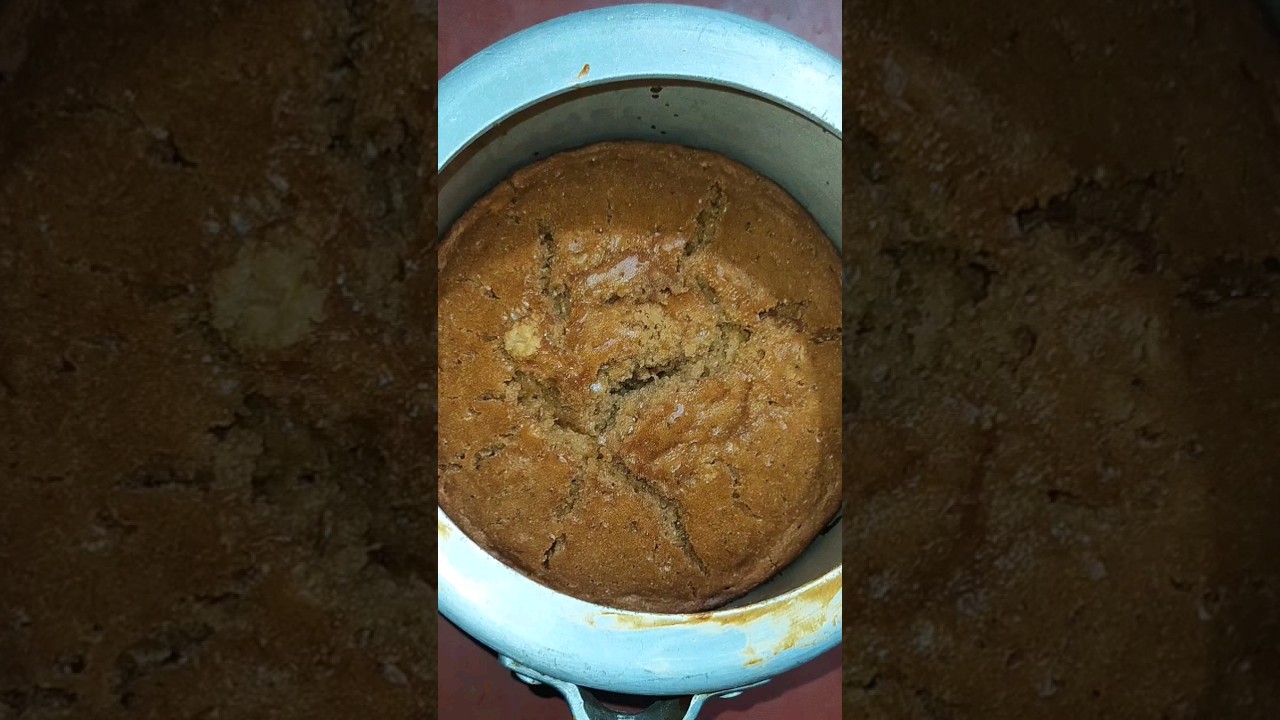Without egg super soft Christmas palm cake recipe in pressure cooker ll 
